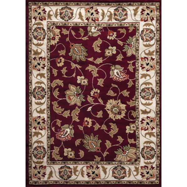 Persianrugs Burgundy Area Rug & Reviews Wayfair